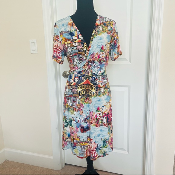 Johnny Was Dresses & Skirts - Johnny Was Janie Twist Front Swing Dress